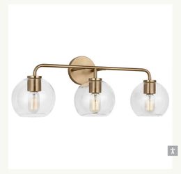 Bathroom light fixture.