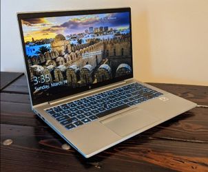 FAST HP EliteBook Pro 14" Laptop Intel Core i7 10th Gen CPU 16GB RAM 256GB NVMe Samsung SSD Webcam 1080P LCD USB C Thunderbolt Port Windows 11 Profess