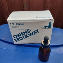 1 oz. Amber Dropper
