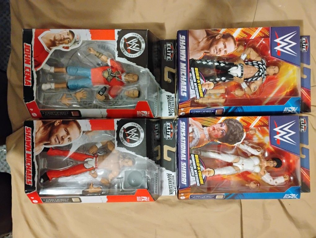 WWE Elite Collection Wrestling Figures New!!