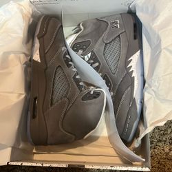 Jordan 5 Wolf Grey Sz 10