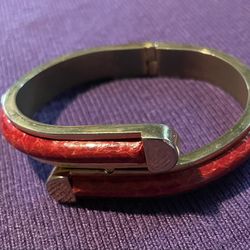 Red And Gold Bracelet