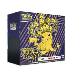 Pokemon Scarlet & Violet Surging Sparks Elite Trainer Box