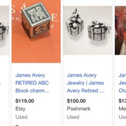 James Avery Gift Box Charm