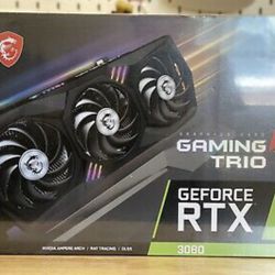 NEW MSI GeForce RTX 3080 GAMING X TRIO 10GB