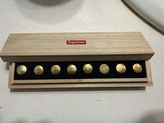 Supreme Brass Push Pin Set