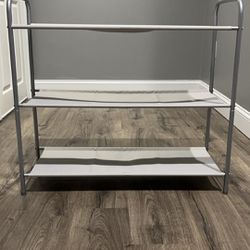 Simple Houseware 3-Tier Closet Storage with 2 Drawers - Gray
