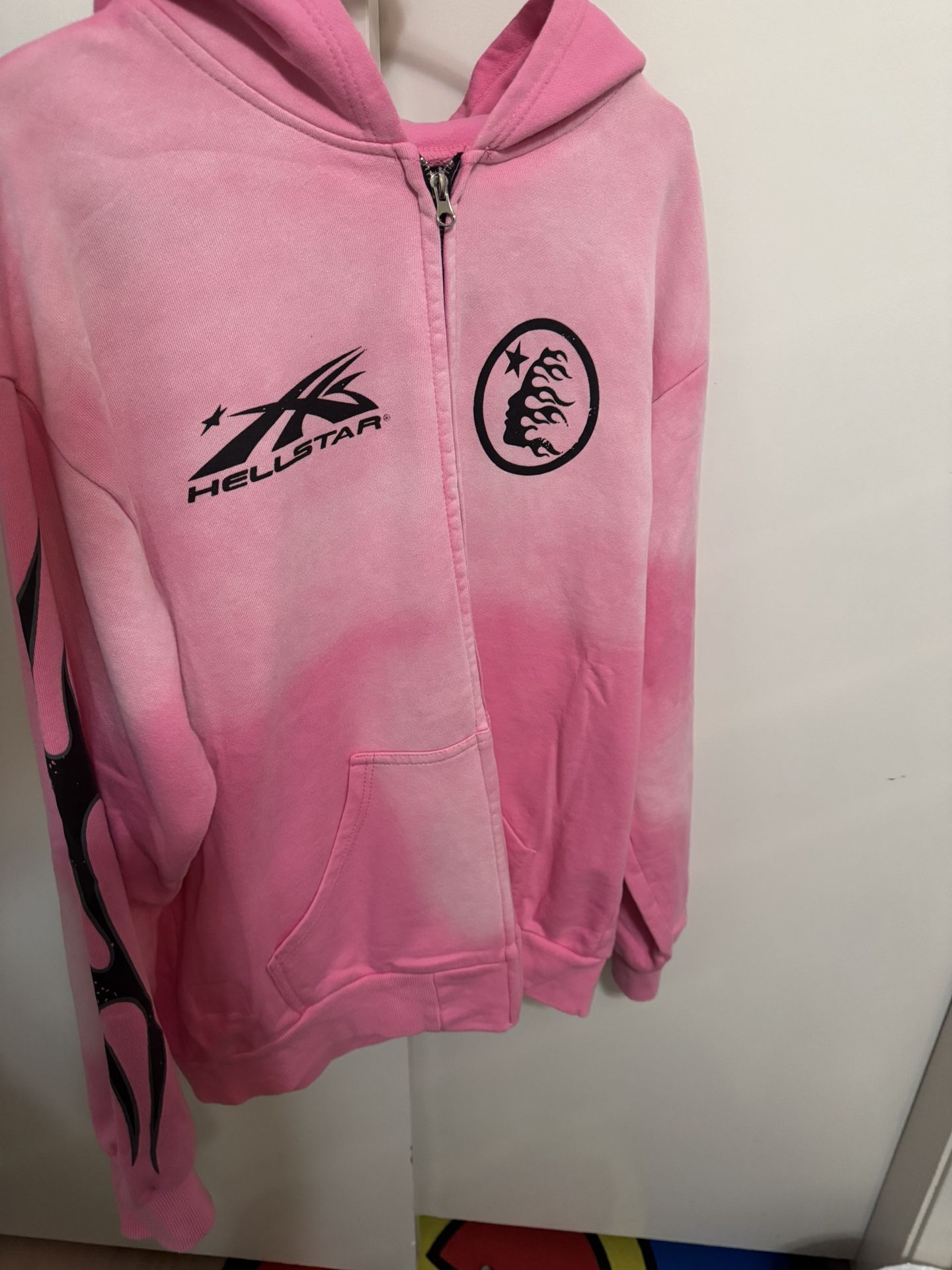 Hellstar Hoodie Pink Size M