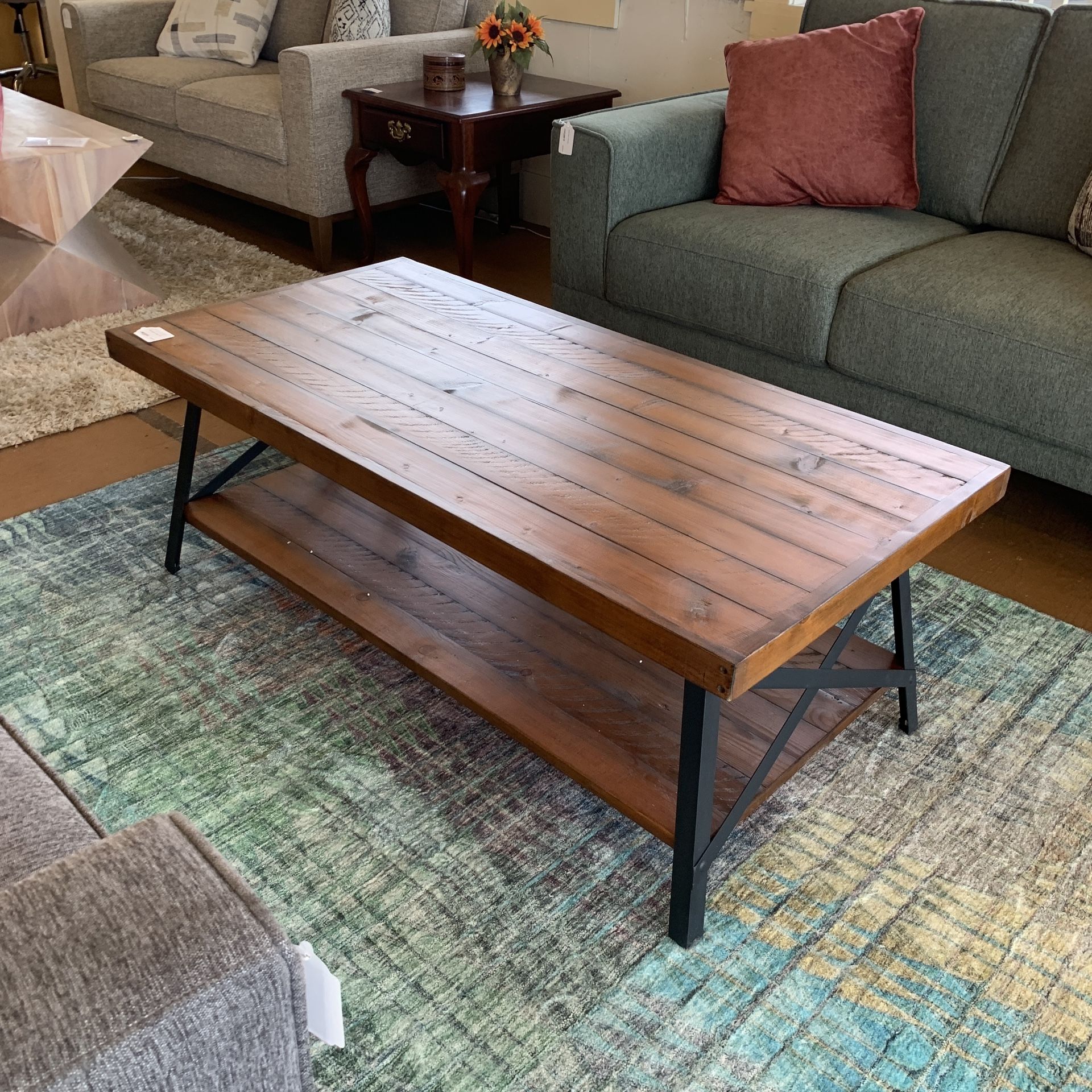 Rustic Modern Coffee Table