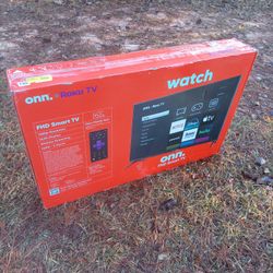 -FIRM PRICE NON-NEGOTIABLE- 40 In. Onn Roku Smart TV W/Remote