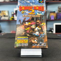 Donkey Kong Country Two For Super Famicom