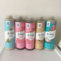 St Ives Body Wash Lot