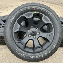 New Take Off 20 Inch Ram Wheels And Tires 