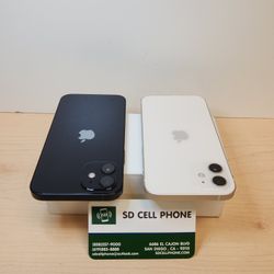 iPhone 12 64 GB Black Or White | Unlocked For Any Carrier 