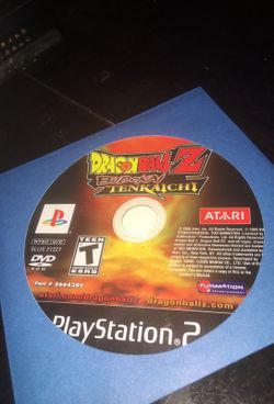 Dragon ball z ps2 game