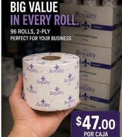 Toilet tissue $47.00