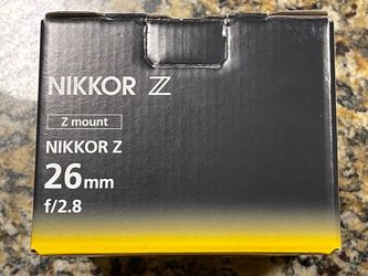 Nikon Nikkor Z 26mm f2.8 - MINT