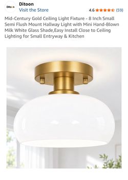 New Light Fixture
