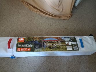 OZARK TRAIL, 10×10 100SQ FEET, UPF 50+, WIND TESTED,BRAND NEW NEVER USE ONLY PICK UP