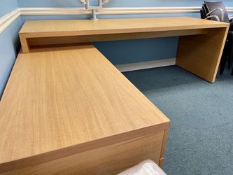 Executive LShape Desk - Contemporary 7’ ft.W