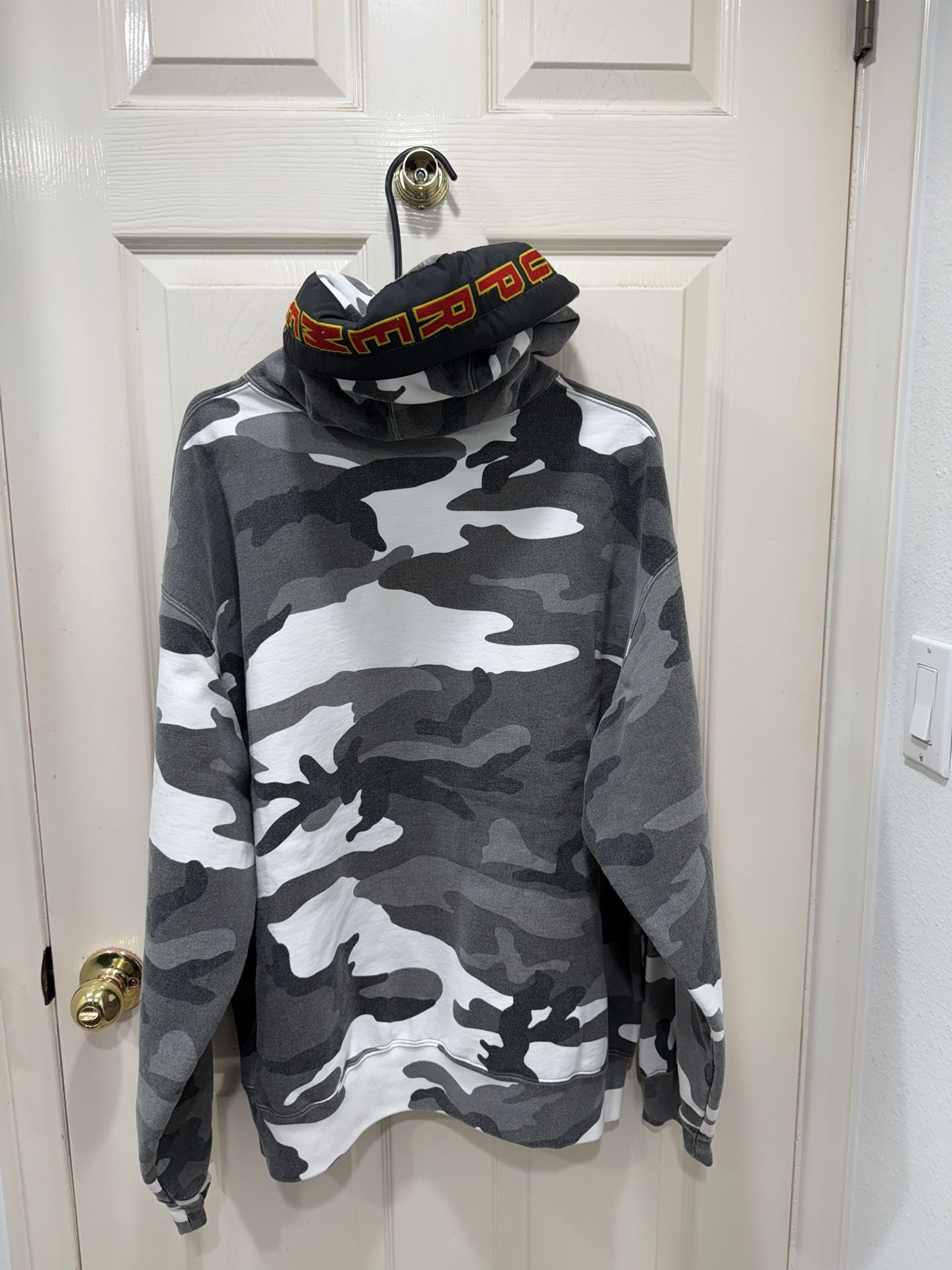 Hooded Sweatshirt Snow Camo Hoodie Supreme Supreme Arc Thermal 