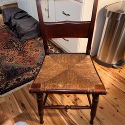 Rush Seat Hitchcock Chairs