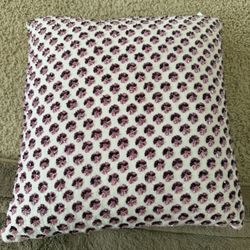 Pillow With Rhinestones