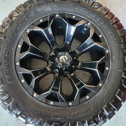 20 X 10  6 LUG FUEL  ASSAULT RIMS