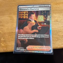 Giovanni Charisma Pokemon 151