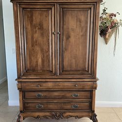 Beautiful Solid Wood Armoire 