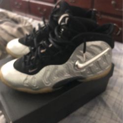Air Foamposite Pro “Silver Surfer” Size 7