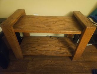 Heavy Real Wood TV Television Stand