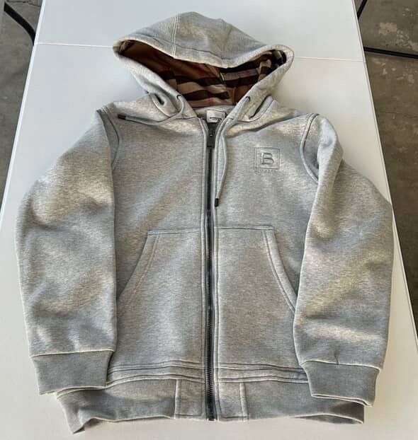 Burberry Hoodie zip up