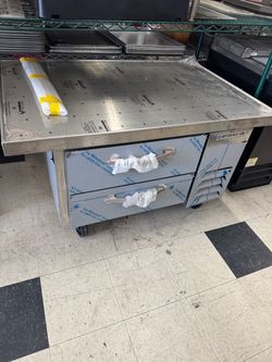 Beverage Air commercial 48” refrigerated chef base