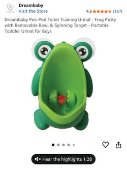 Dreambaby Pee-Pod Frog Toddler Urinal