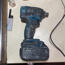 Impact Drill Makita W Battery 100