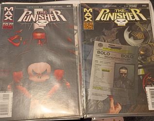 Marvel The Punisher comics