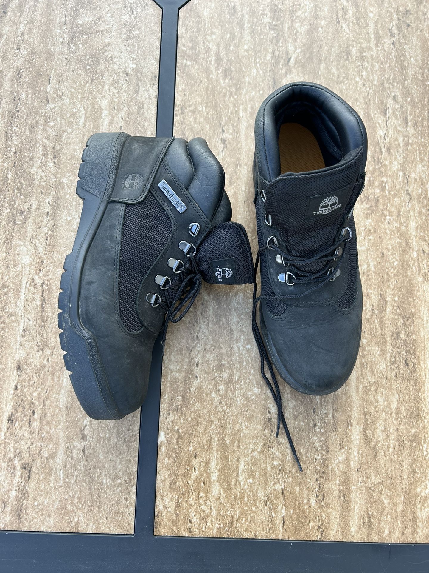 Black Timberland Boots Size 10 Men’s