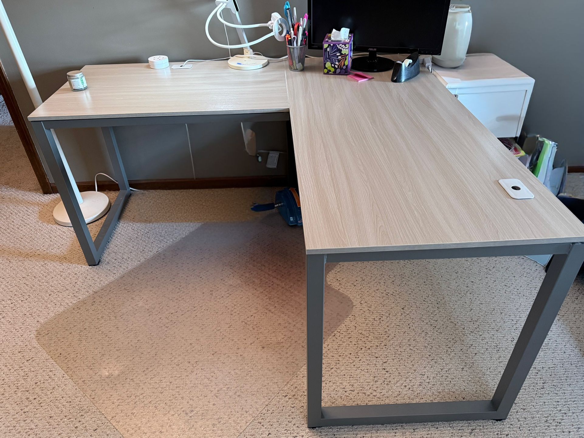 L-Shape Corner Office Computer Desk