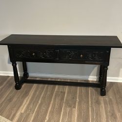 Celadon Console Table