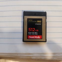 SanDisk Extreme Pro CFexpress Type B 512G