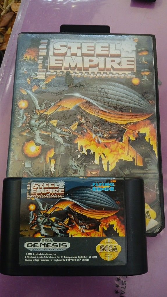 Steel Empire For Sega Genesis