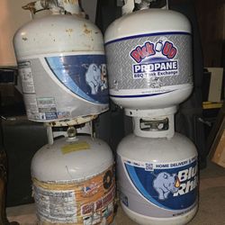 4 Propane Tanks $15/each