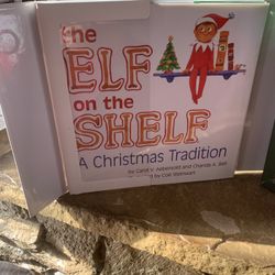 New In Box Elf On The Shelf Doll With Book Boy