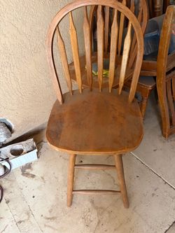 Wood Windsor Dining Chair