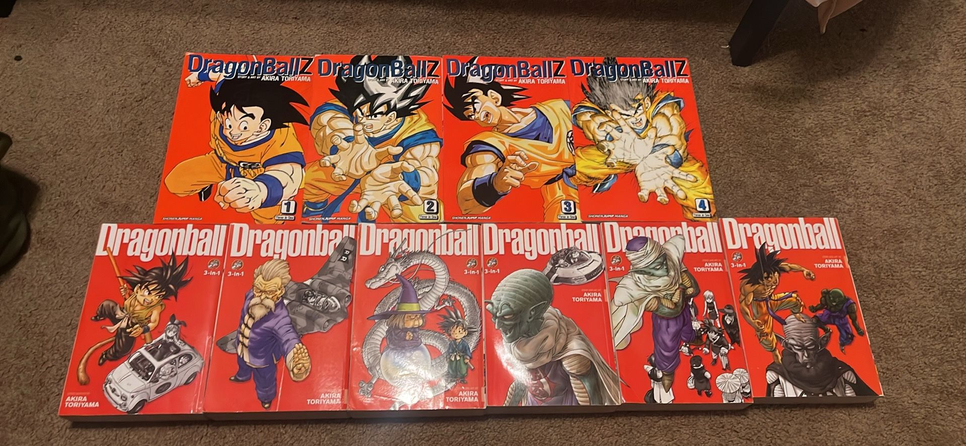 Dragon Ball and Dragon Ball Z 3-in-1 Manga