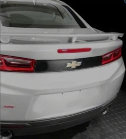 6th Gen Camaro Rear Deck Blackout Vinyl