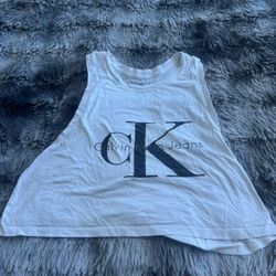 Calvin Klein Halter Neck Crop Top