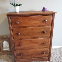 Beautiful Walnut Dresser, $80 OBO