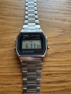 Casio Alarm Chrono Digital Watch A158w like new